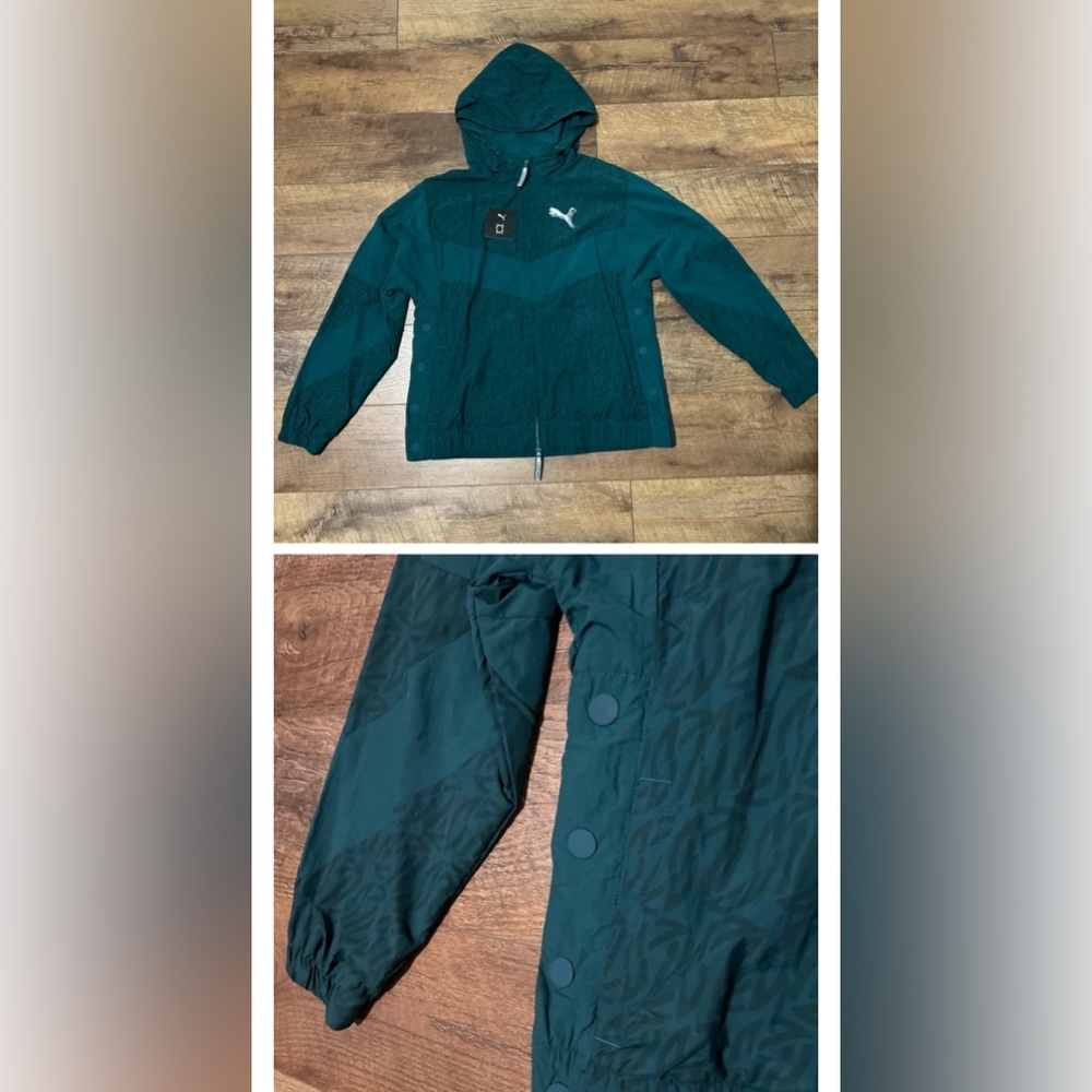 PUMA Womens Storm Watch Packable Jacket Athletic Outerwear